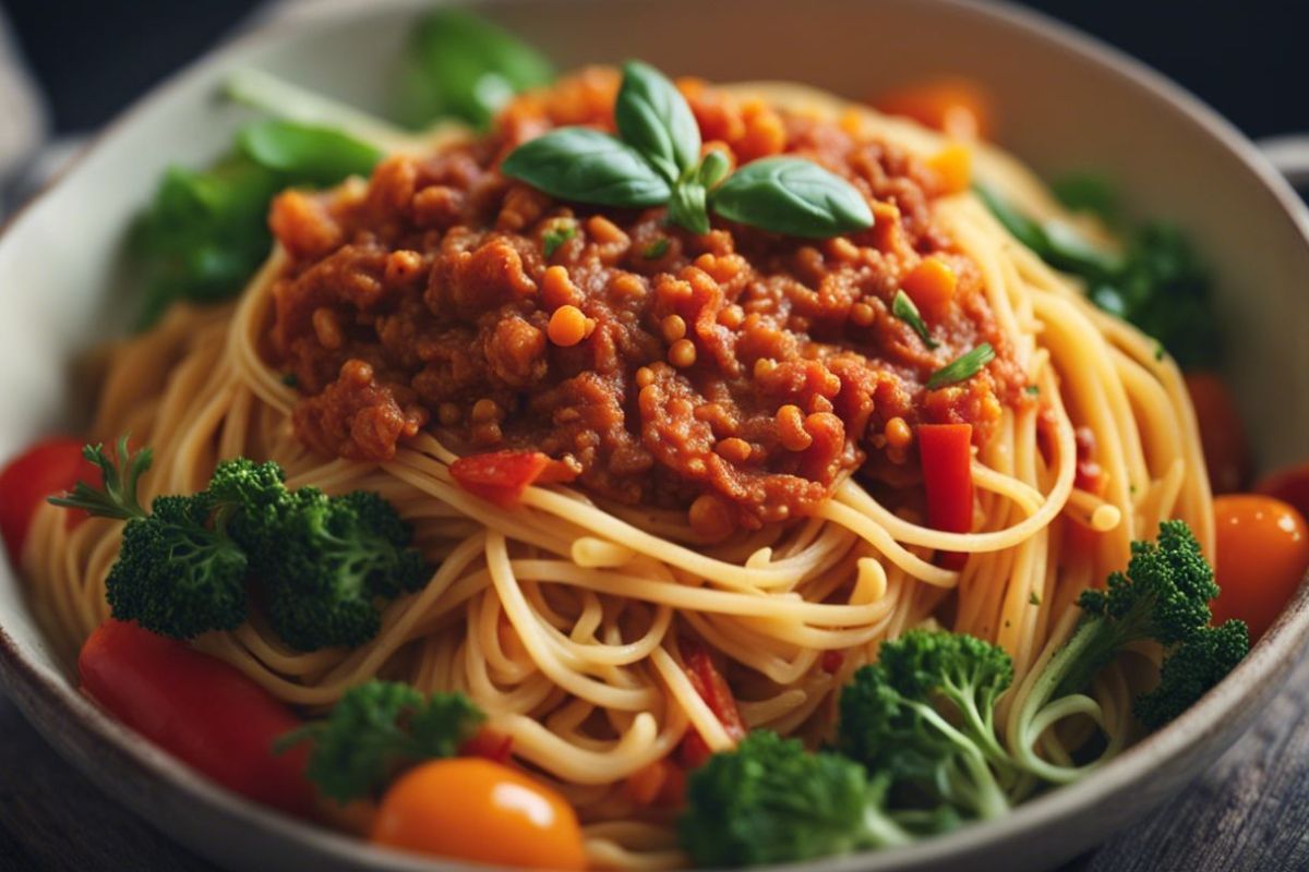 Bolognaise végétarienne : Recette gourmande et simple