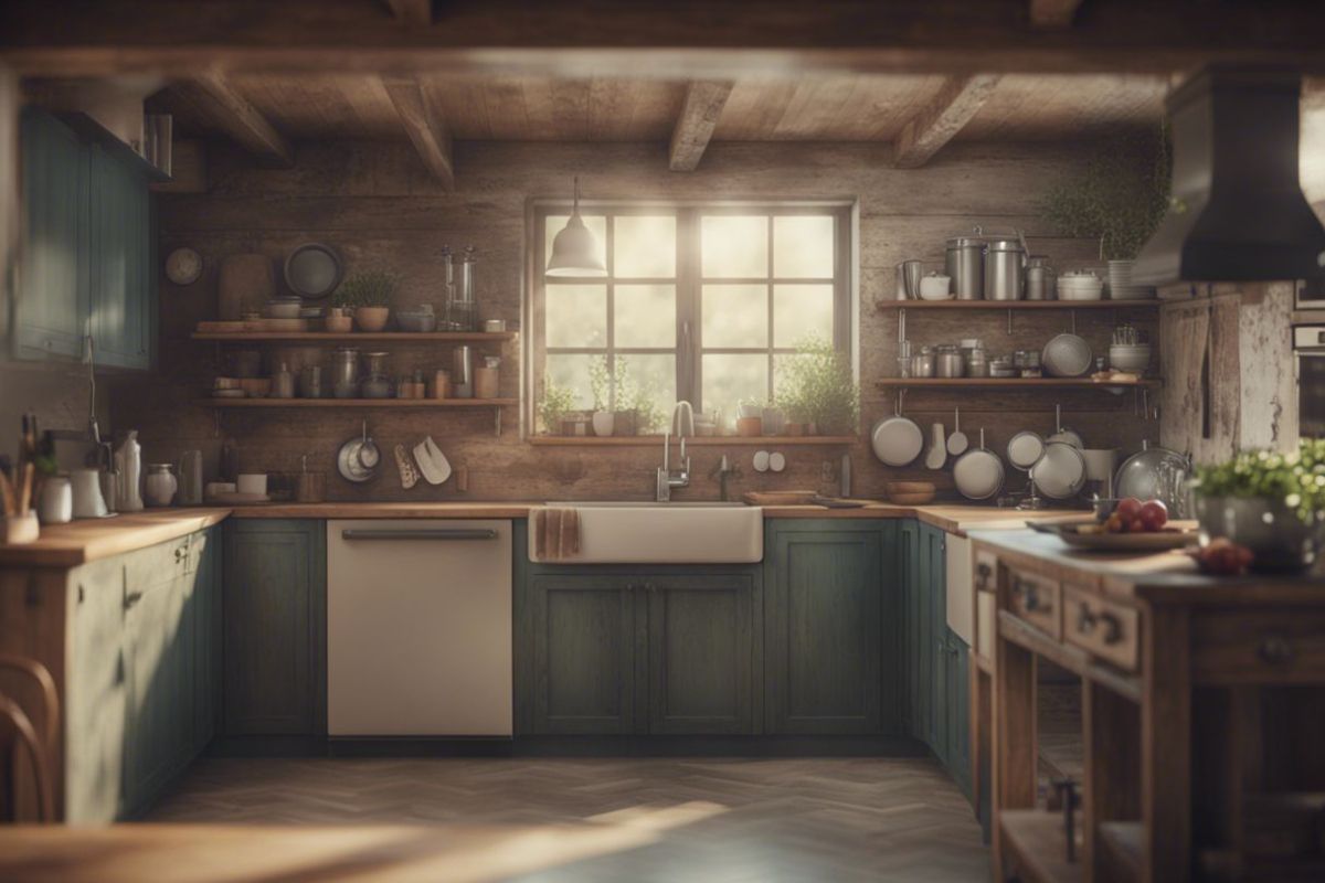 Ravivez votre intérieur avec une cuisine à l'ancienne!